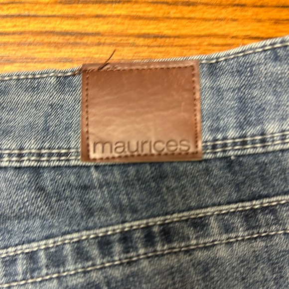 Women's Boot Cut Jeans - Blue - Picture 5 of 6